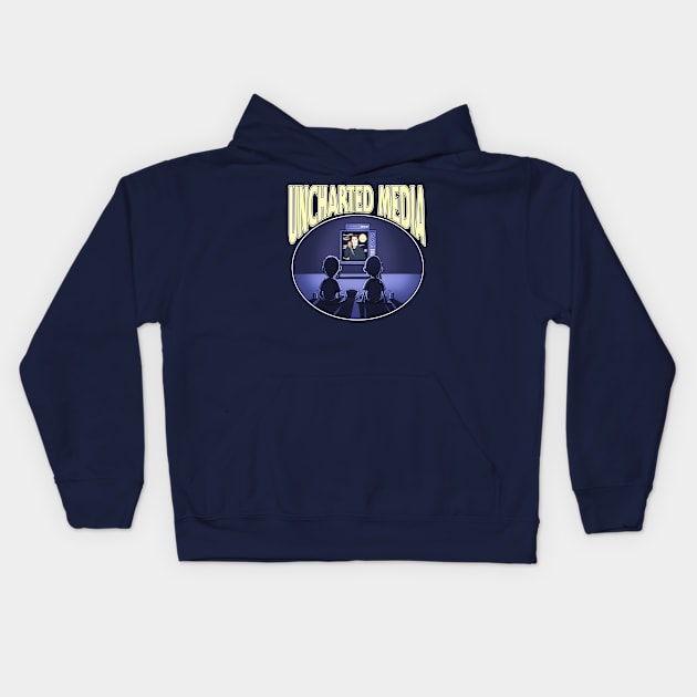 Retro Uncharted Media Kids Hoodie by Uncharted Media